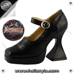 Demonia - BAT PU 4-1-2 Cone Heel