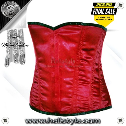 HellStyle™ - Corsage - Satin HS-704 Red