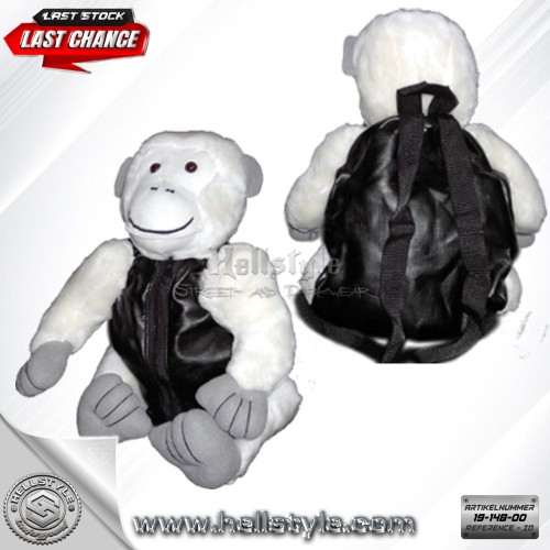 HellStyle™ - Monkey Backpack (white)